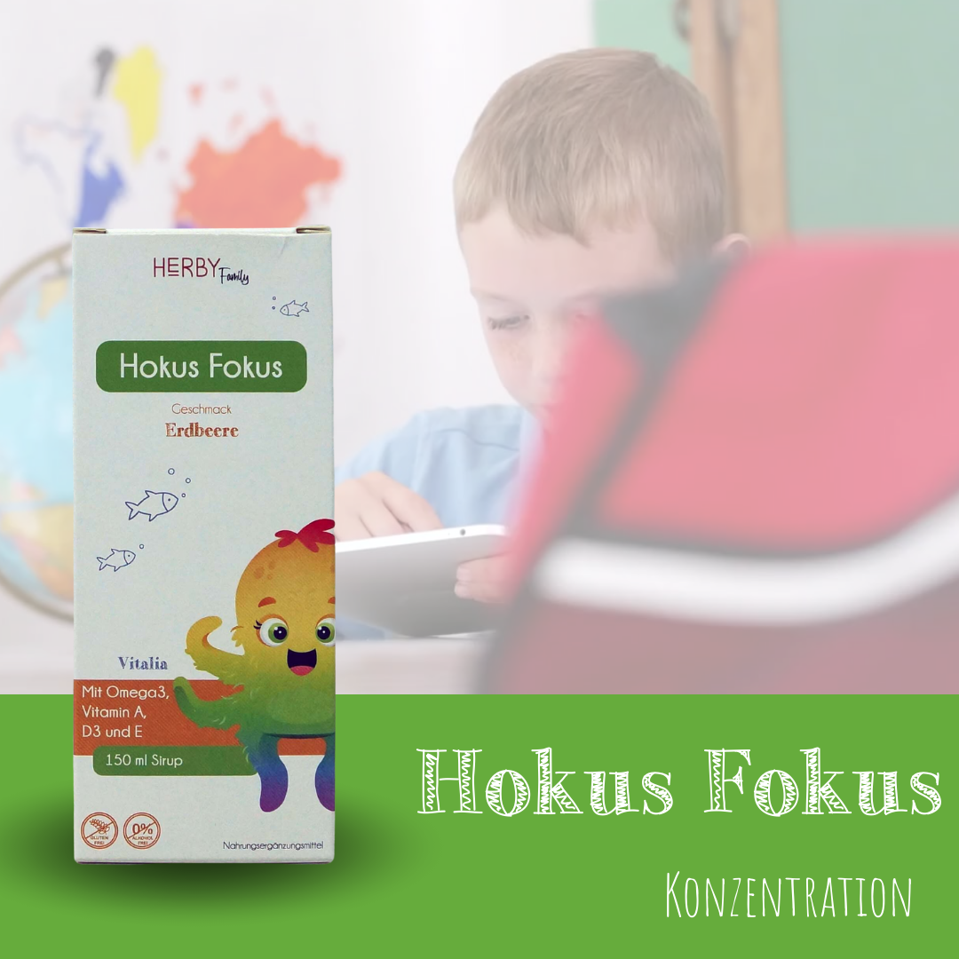 Omega-3-Fettsäuren mit OmegaVie für die Konzentration von Kindern