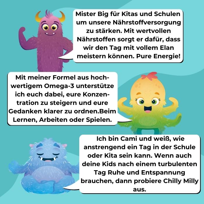 Starter Set für Kita-oder Schulstart: Nährstoffe, Konzentration & Entspannung