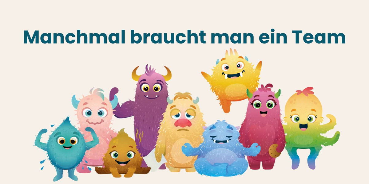 Die HERBY Family Monster als Team