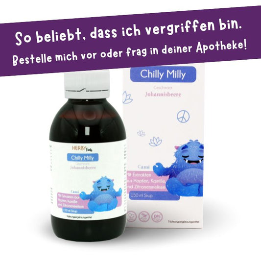 Chilly Milly Sirup bei Reizüberflutung und Unruhe