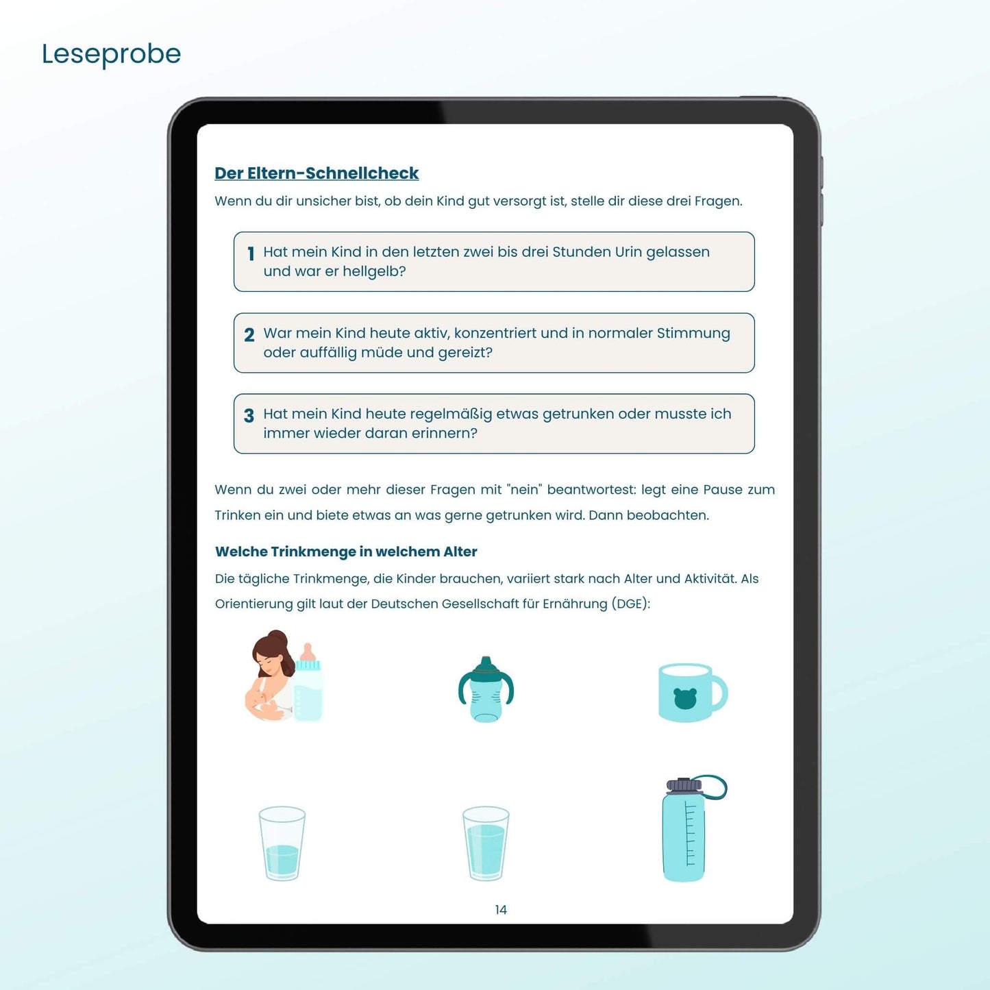 E-Book: Der Hydration Guide für Familien