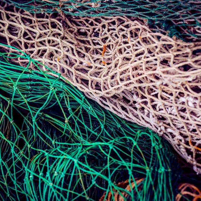 Alte Fischernetze