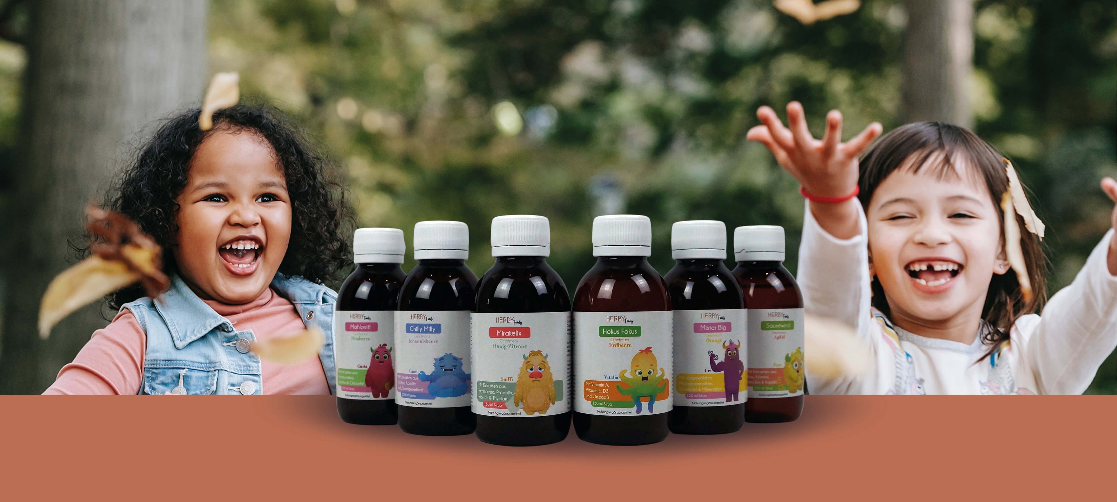 Herby Family Natürliche, pflanzliche Nahrungsergänzung für Kinder