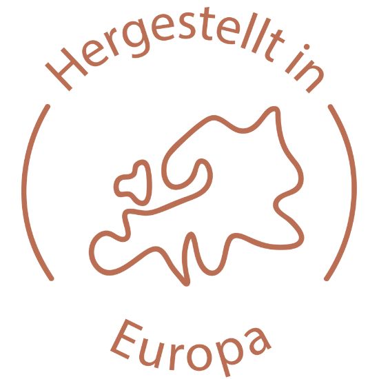 Icon Hergestellt in Europa - Die Produkte werden in Europa hergestellt und unterliegen den höchsten Qualitätsstandards