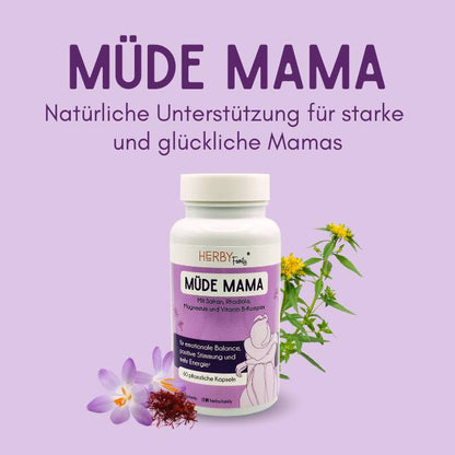 Müde Mama - Kapseln für Energie und Stimmung