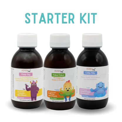 Starter Set für Kita-oder Schulstart: Nährstoffe, Konzentration & Entspannung