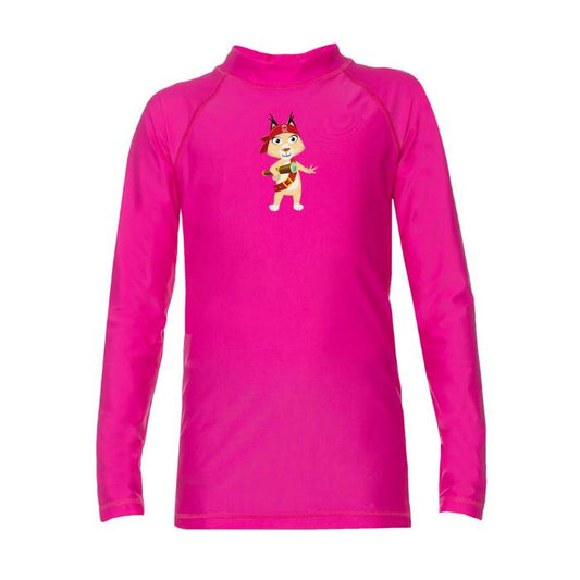 Kinder UV Langarm Shirt mit Eva - Pink - Herby FamilyKinder UV Langarm Shirt mit Eva - Pink