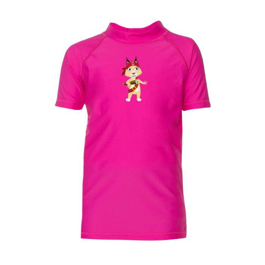 Kinder UV Shirt mit Eva - Pink - Herby FamilyKinder UV Shirt mit Eva - Pink