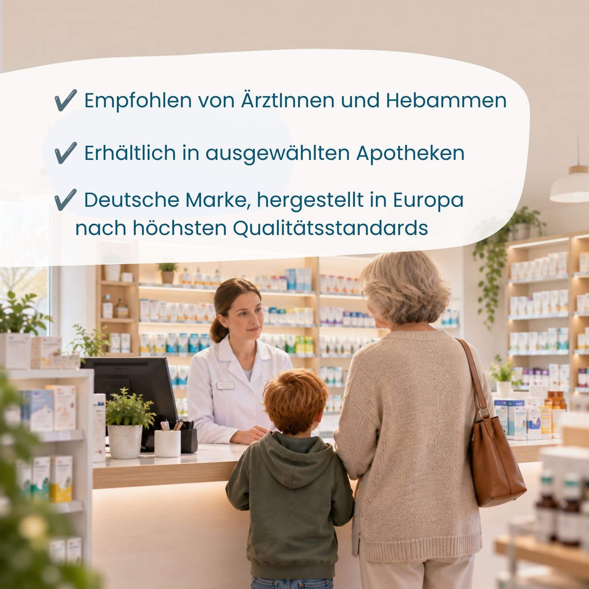 Apothekenberatung für Winter Fit Set, empfohlen von Ärztinnen, Ärzten und Hebammen